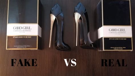 Fake vs Real Carolina Herrera Good Girl Perfume 